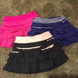 Lululemon back on track skirts size 2